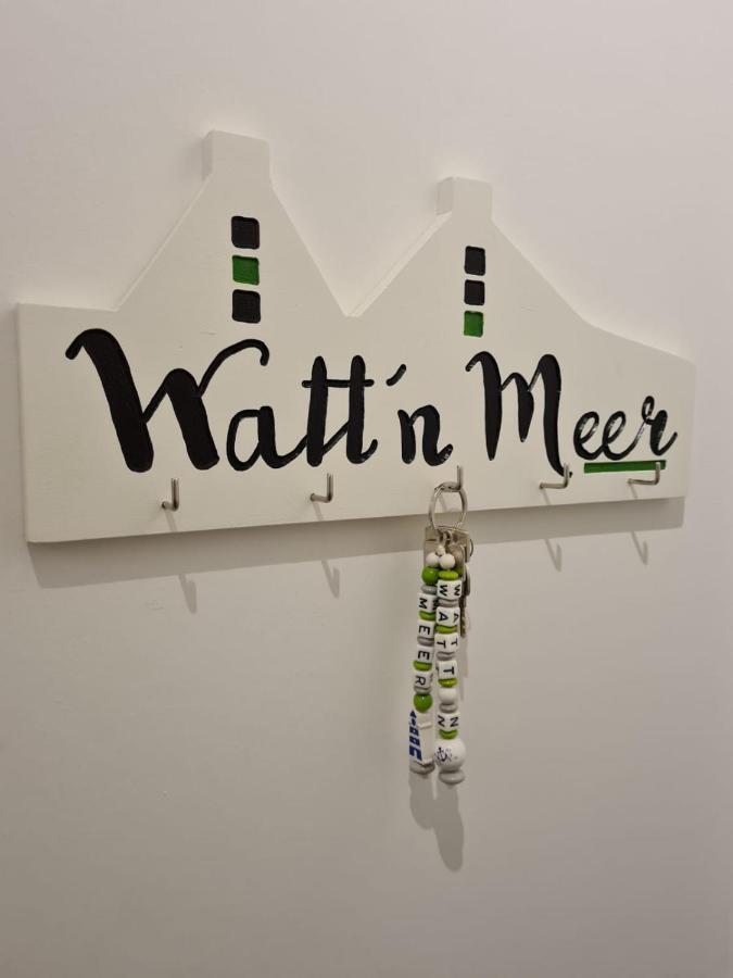 Erdgeschoss Wohnung Watt'N Meer Mit Garten In Dangast Varel Exterior foto